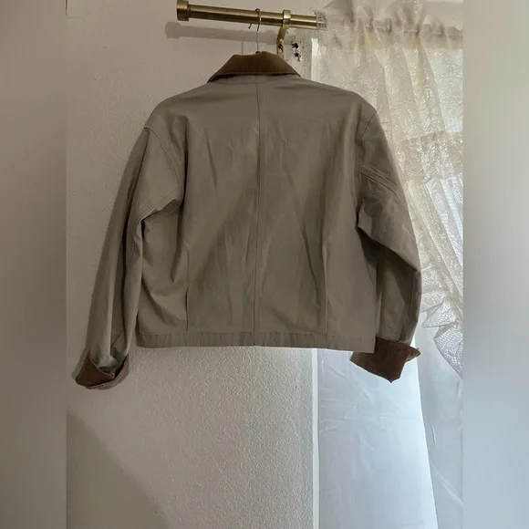 Uniqlo Natural Zip-Up Short Jacket - Picture 6 of 6